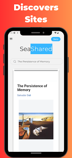 SeaShared: Search Engine Screen 2