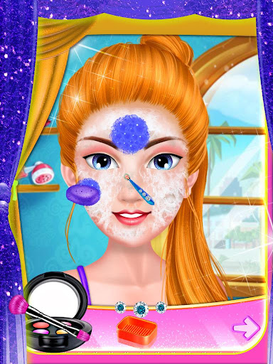 Android application Glam Girl Hair Style screenshort