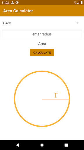 Area Calculator Screen 3