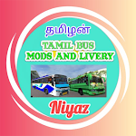 Cover Image of Télécharger TAMIL BUS MOD LIVERY | INDONESIA BUS SIMULATOR MOD 1.3 APK
