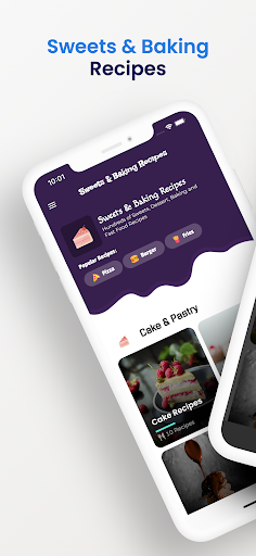 Screenshot of Sweet & Baking Recipes Offline