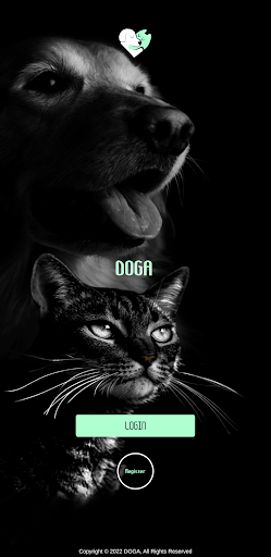 Android application DOGA: Pet Health & Wellness screenshort