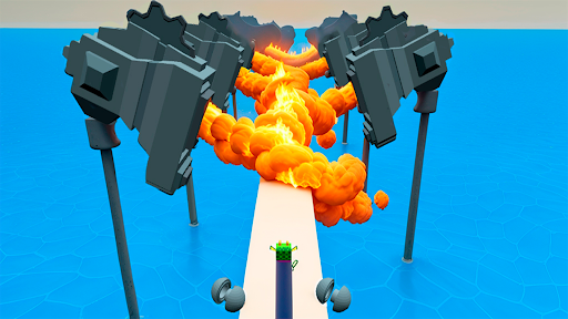 Color Block Cube Obstacle