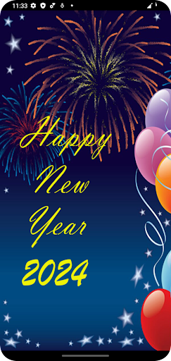 Android application New Year 2024 SMS screenshort