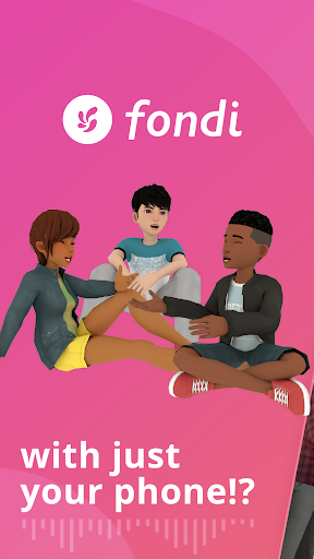Android application fondi: Talk in a virtual space screenshort