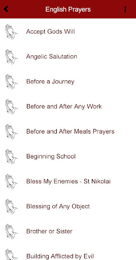 Orthodox Prayers Screen 3