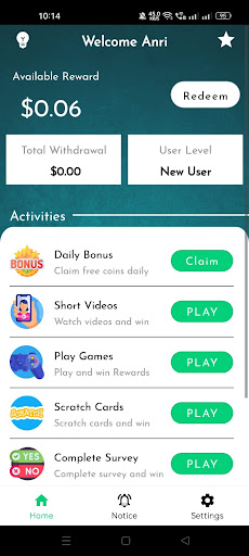 Casheve Screen 2