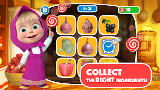 Game screenshot Masha and the Bear Cooking 3D hack