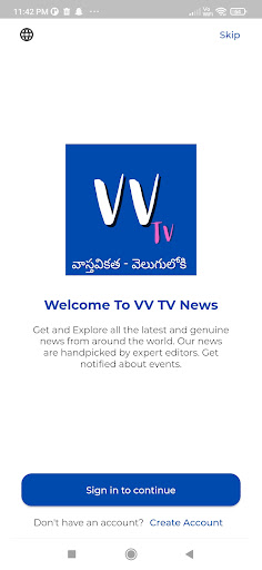 VV TV NEWS Screen 2