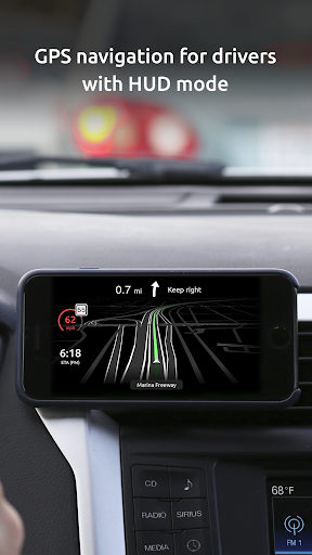 HUDWAY Go: Navigation with HUD Apk0