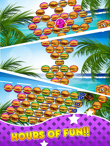 Beach Burger Pop - Bubble Shoo