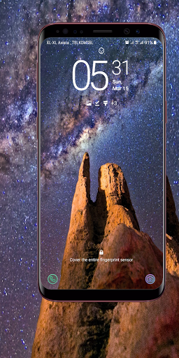 Starry Sky Wallpaper Screen 2