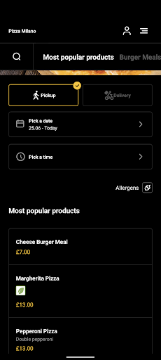 Pizza Milano Port Talbot Screen 3