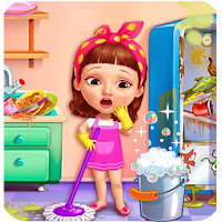 Baby Housework Cleaning Game