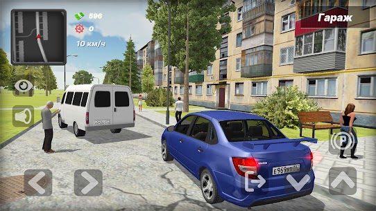Лада Гранта. Игра про машины APK + MOD (Unlimited / Gems) 5