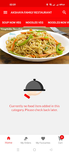 Android application Akshaya Family Restaurant screenshort