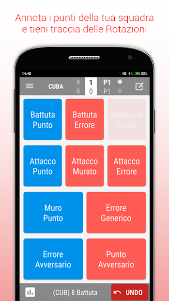 Screenshot 6 Essential Stats Volleyball android