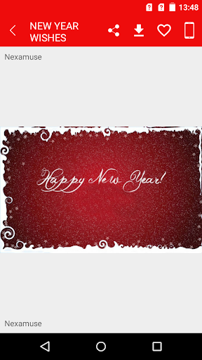 New Year Wishes Images Screen 3