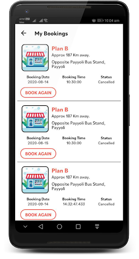 GigKart-Appointment & Schedule Screen 3