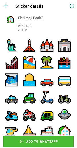 Windows Emoji Stickers for WA Screen 3