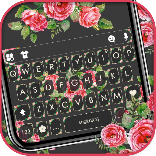 Classic Vintage Flower Keyboar logo