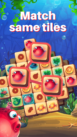 Game screenshot Fish Tiles: mahjong match game mod apk