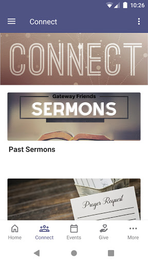 Gateway Friends Screen 2