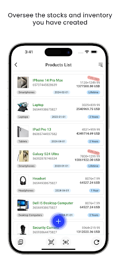 Electronics Inventory Scanner Screenshot 2 - AppWisp.com