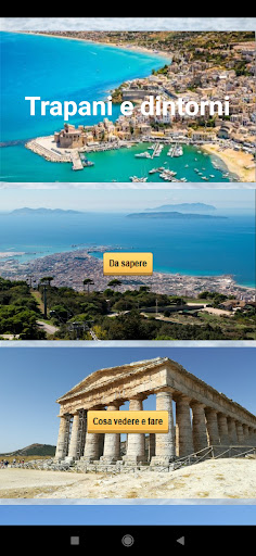 Android application Trapani e dintorni screenshort
