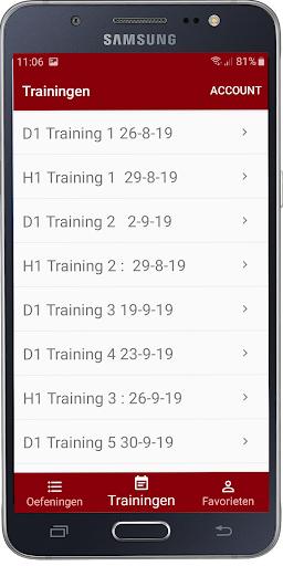 Volleybaltrainingmaken Screenshot 4 - AppWisp.com