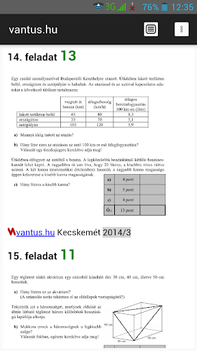 Android application Mathematics, chemistry, biolog screenshort