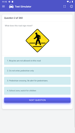 Android application Oklahoma DPS Test screenshort