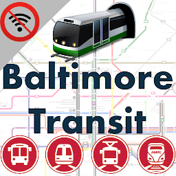 Дүрс тэмдгийн зураг Baltimore Transit Live/Offline