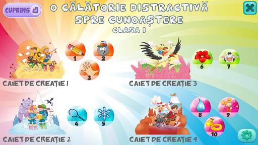 Android application O calatorie distractiva cls. I screenshort