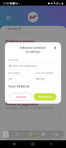 LUP Profissionais Screen 3