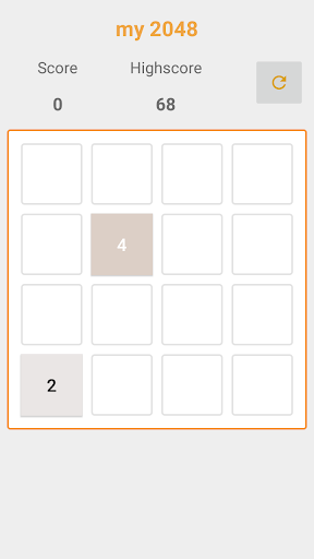 my 2048 Screen 2
