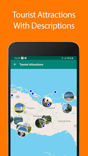 Android application Cuba Offline Map and Travel Gu screenshort