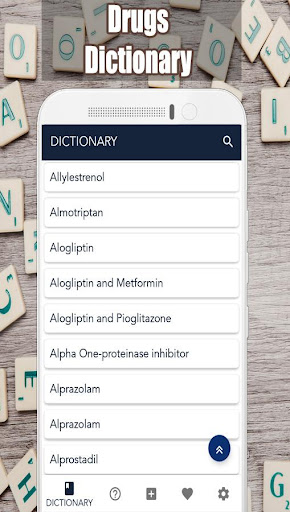 Drugs Dictionary Screen 2