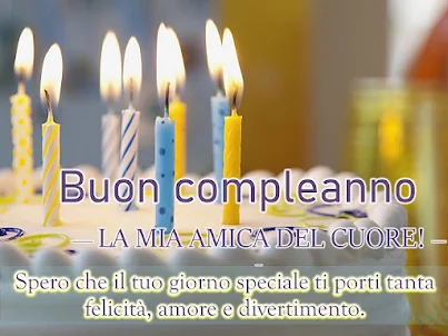 Italian Birthday Wishes SMS