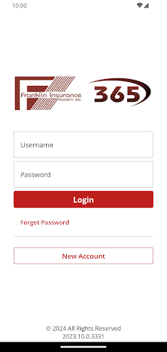Android application Franklin Insurance 365 screenshort