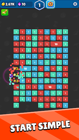 Game screenshot Idle Magic - Block Breaker mod apk