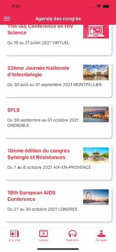 VIH Actu Screen 2