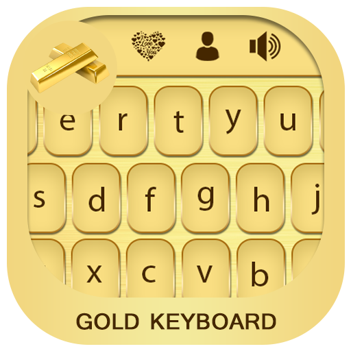 Gold Keyboard 1.6 Icon