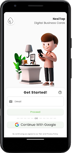 Android application Nexitap screenshort