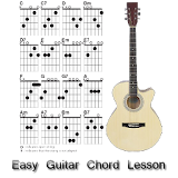 Easy Guitar Chord Lesson icon