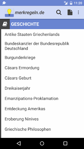 merkregeln.de - Alles gemerkt! Screen 2
