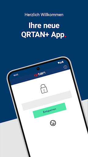 Android application 1822direkt QRTAN+ screenshort