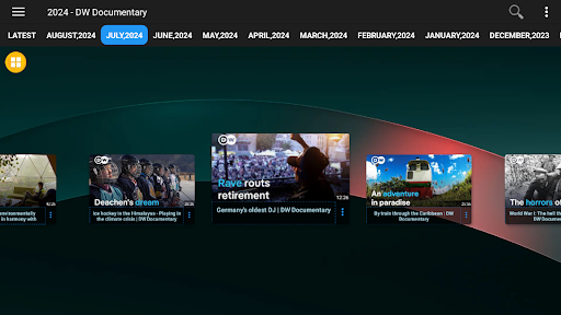 Screenshot of DW Documentaries (Unofficial)