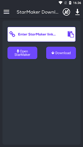 Android application Song Downloader for StarMaker screenshort