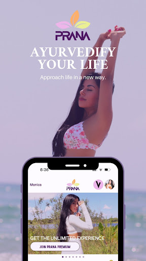 Android application Prana App screenshort